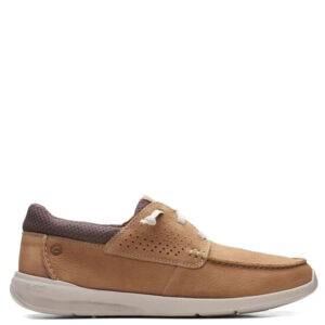 Zapato Clarks Gorwin Moc Taupe