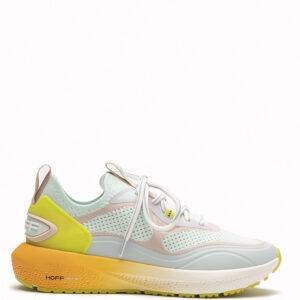 Zapatillas de la marca Hoff modelo Dynamic Drive. Zapatillas deportivas elaboradas en material técnico flyknit en combinación de colores. Plantilla OrthoLite. Su diseño elástico facilita ponerlas y quitarlas, ideales para usar sin calcetines. Suela de goma de 4,5 cm de altura.