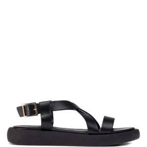 Sandalias Wonders Austra Negro - Escala Sabates