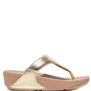 Sandalia Fit Flop Lulu Leather Oro - Escala Sabates