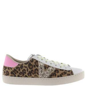 Zapatillas Victoria Berlín Serraje Leopardo&Glitter - Escala Sabates