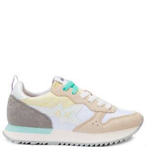 Zapatillas AX Sun68 Z34211 Stargirl Bianco Panna-Escala Sabates