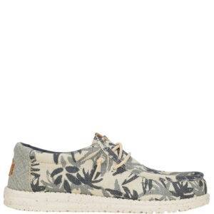 Hey Dude Wally Palm Jute Egret/Cloud blue - Escala Sabates