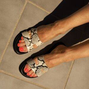 Sandalia Escala 2535 Animal Print - Escala Sabates