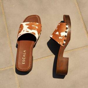 Sandalia Escala Julia Animal Print - Escala Sabates