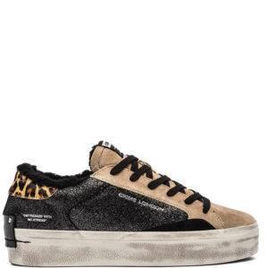 Zapatillas Crime London Distressed Black - Escala Sabates