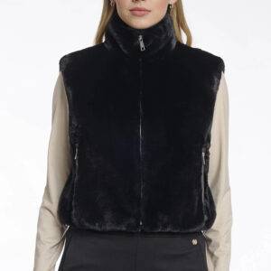 Chaleco Rino&Pelle Nikki Negro - Escala Sabates