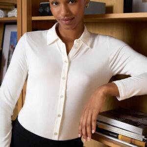 Camisa Surkana 555LISI111 Blanco - Escala Sabates