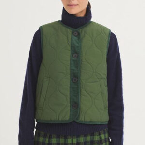 Chaleco Nice Things WWV058 Kaki - Escala Sabates