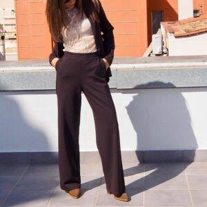 Pantalón Laia Laffaure 42023 Marrón - Escala Sabates