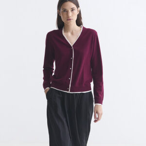 Cárdigan Yerse 43659 Granate - Escala Sabates