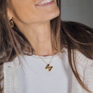 Collar Inicial Bubble Escala